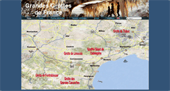 Desktop Screenshot of grottes-de-france.com